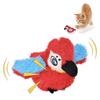 Cat Toy Bird Chirp Sound Moving Wings Stuffed Toy Catnip Kick Kicker Stress Relief Chewing Safety Present Gift Handmade