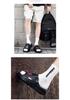 Men's Large Size Open-Toe Beach Sandals - Teen Squishy Feel Summer Slippers