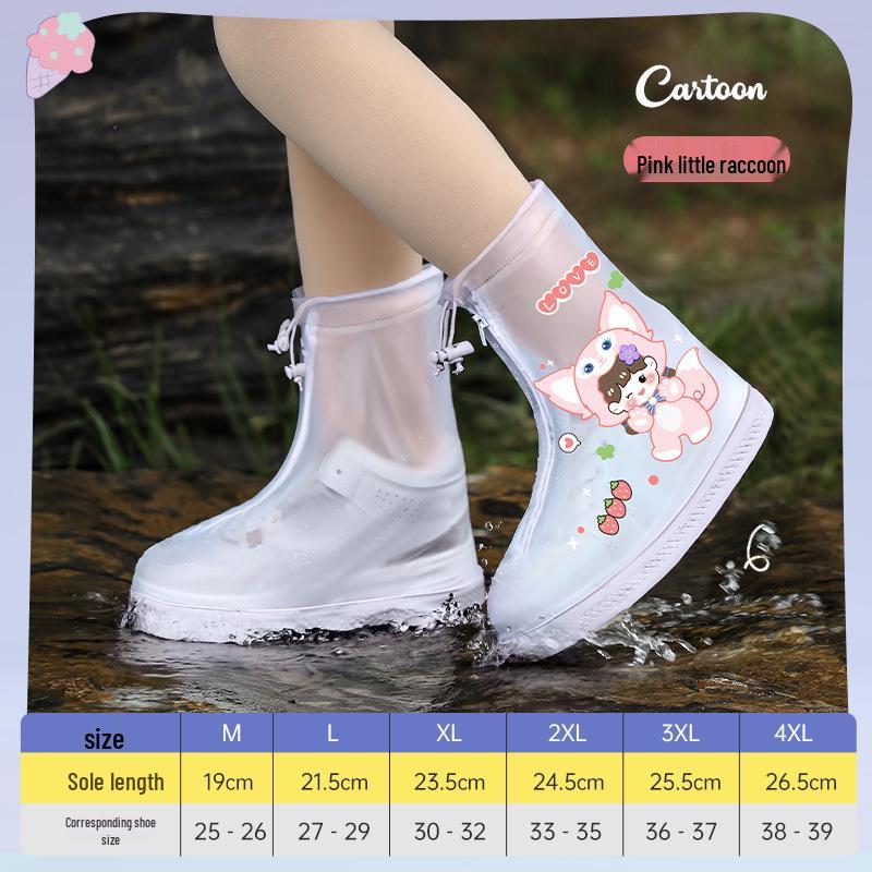 

Водонепроникні дитячі дощовики для взуття Beimei, нековзні, міцні, для малюків, хлопчиків і дівчаток XL (30-32)