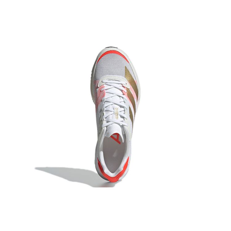 adidas Adizero Adios 6 Tokyo Women Sneakers White Cloud-White Gold-Metallic FY4074