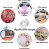 30/1 Rollen Doppelseitiges Klebeband Stark Haftende Klebebänder Streifen Für Geschenke Verpacken DIY Basteln Scrapbooking Haus Büro Schule Aufkleber