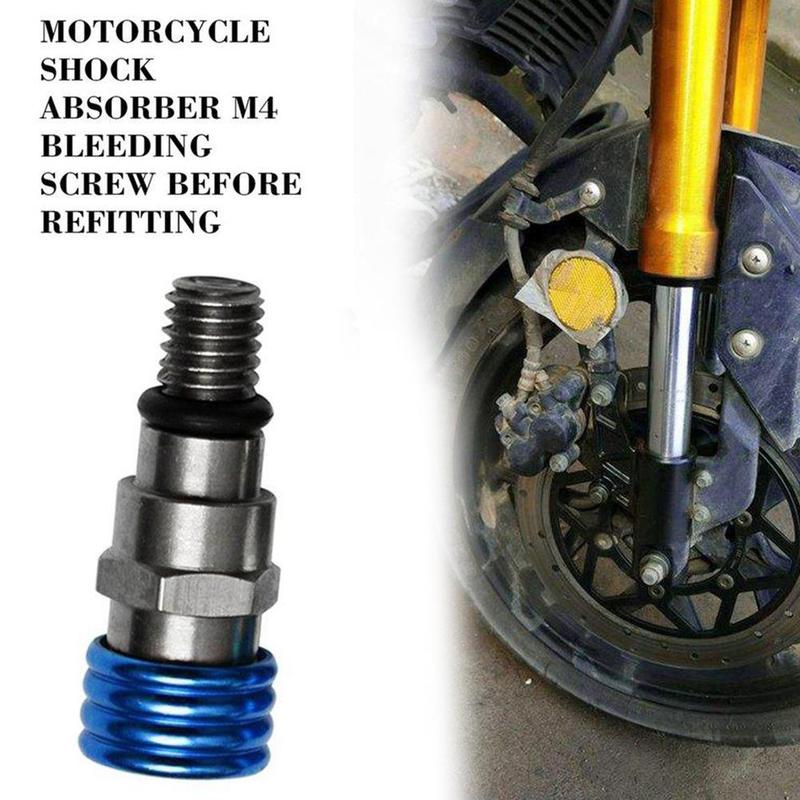 Cheap Universal M5 Fork Air Bleeder Relief Valve For Honda Kawasaki Gas