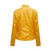 Women Ladies Lapel Motor Jacket Coat Zip Biker Short Punk Cropped Tops