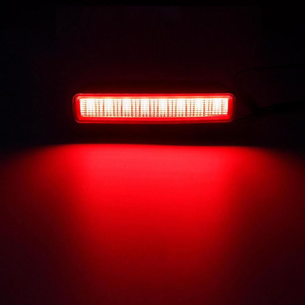 Red LED Strip Third Brake Light For Jeep Wrangler JL 18-22