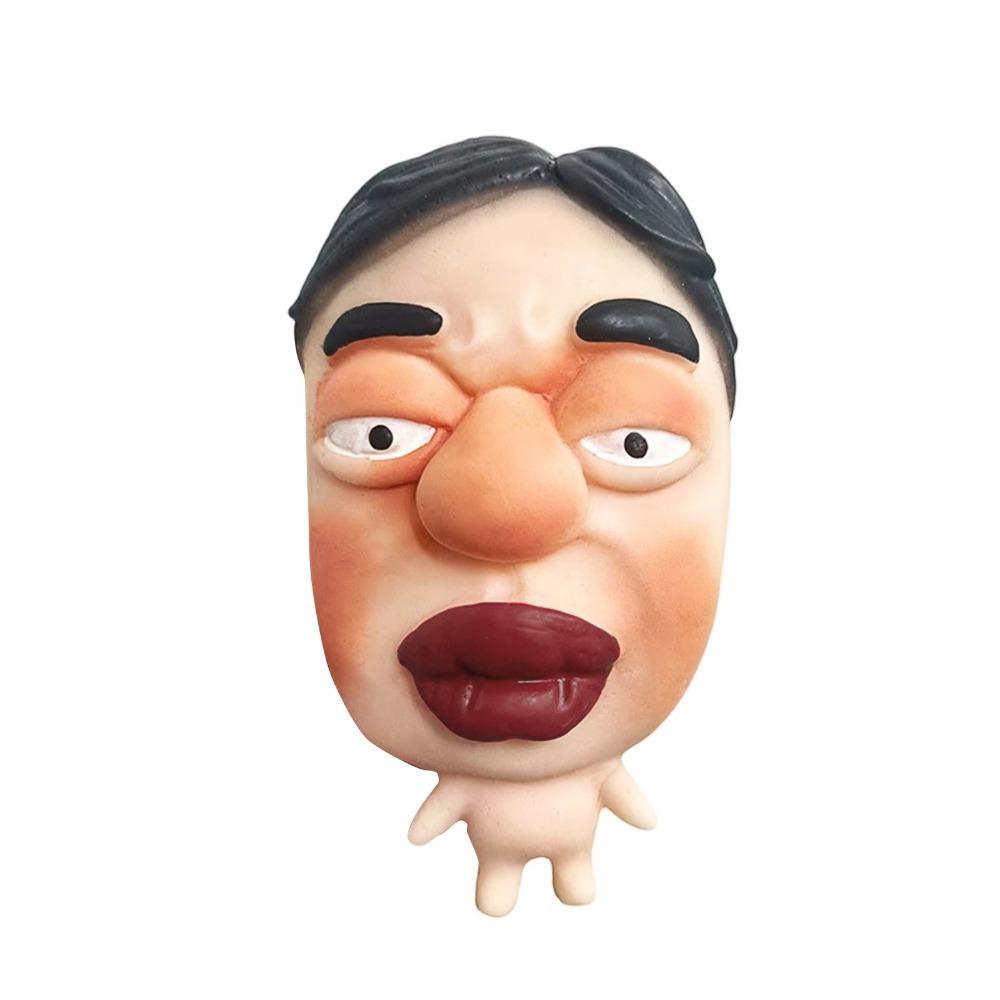 

Colleague Expression Character Squeezing Toy Kneading Spoof Figure Fidgeting Toys Practical Jokes Style A