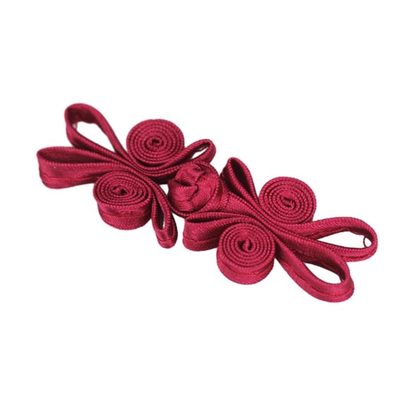 Cheongsam Frog Buttons Closure Sewing Fasteners for Sweater Coat Cheongsam Traditional Handcraft Accessories