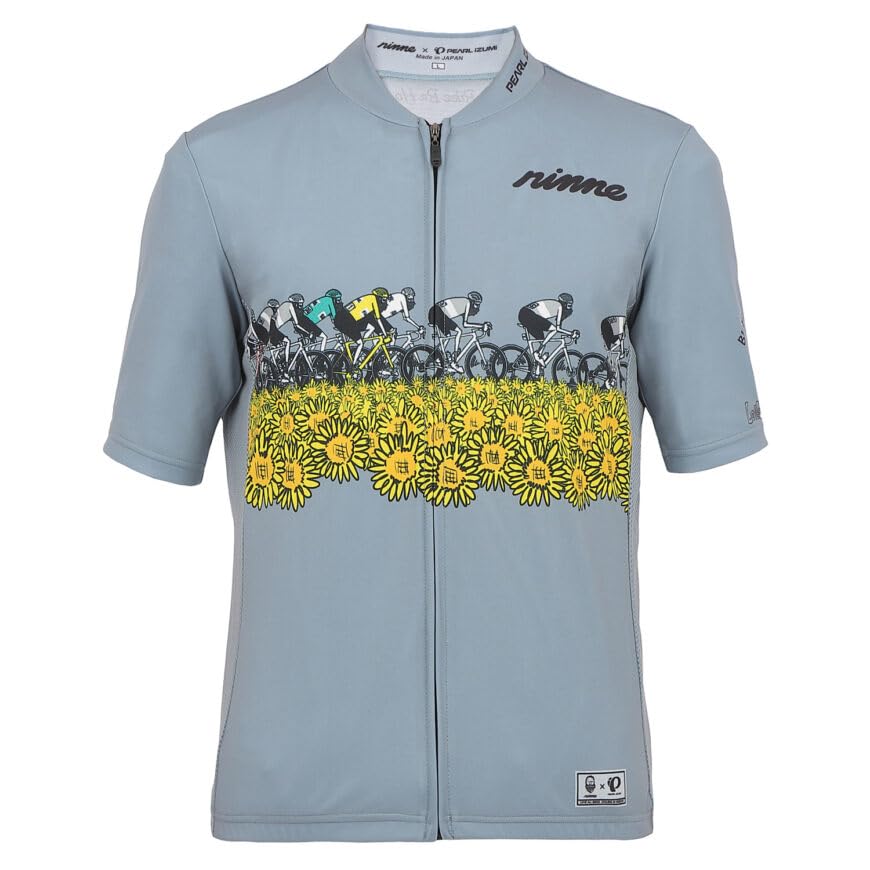 PEARL IZUMI cycling wear Rinne 9 Blue M S621-B Jersey, Color Gray, Size