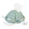 Tabletop Tissue Dispenser Cover Animal Tissue Box Holder Soft Fabric Finish With Ocean Print for Bedroom Living Room Desk Use and Guest Room