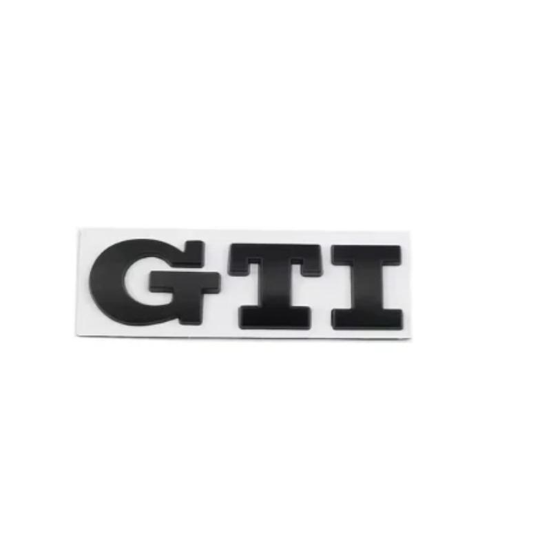 1ks 3D kovové nálepky se znakem GTI odznaku auta pro Golf GTI mk2 mk3 mk4 mk5 mk6 mk7 mk8 Polo Auto příslušenství