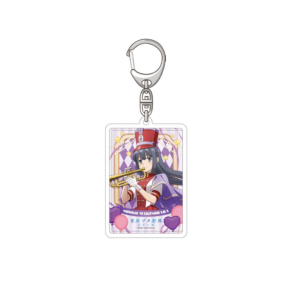 

Rascal Does Not Dream Kid Mai Sarurajima Raede Azusagawa Tomoe Roga Shoro Marinohara Official Acrylic Keychain Bag pendant Gift 6 cm