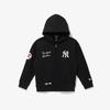 Sudadera con capucha y cremallera New Era New York Yankees Negra 14443530