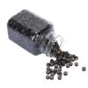 Hair Extension Ring Loops Silicone Lined Micro Beads Links Aluminum Hair Extension Tool3# Dark