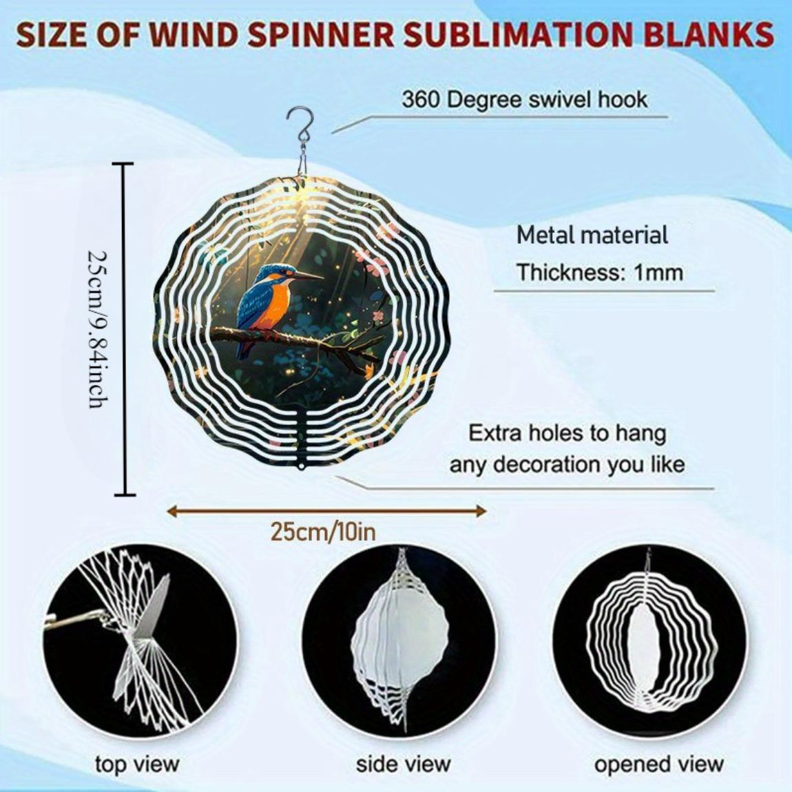 

Металлический 3D колокольчик ветра «Синяя птица» - Ручная работа, декор для сада на открытом воздухе, с успокаивающими мелодиями, яркий дизайн птицы для патио 01A