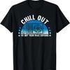 Hvac Technician Chill Out Funny Air Conditioning Tech Quote T-Shirt
