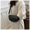 New Women's Textured Crossbody Handbag - Autumn/Winter Small Square Bag