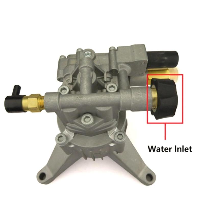 Inlet Adapters for Pressure Washer Pumps 3/8Inch NPT Male Thread And 3/4 Inch GHT Female Hose Fitting With Debris Filter
