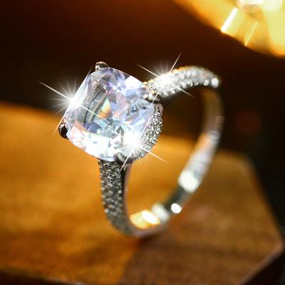 Exquisite Luxury AAA Zirconia Ring for Women's High Quality Jewelr Fashion Party Jewelry Anniversary Gift Hot Selling