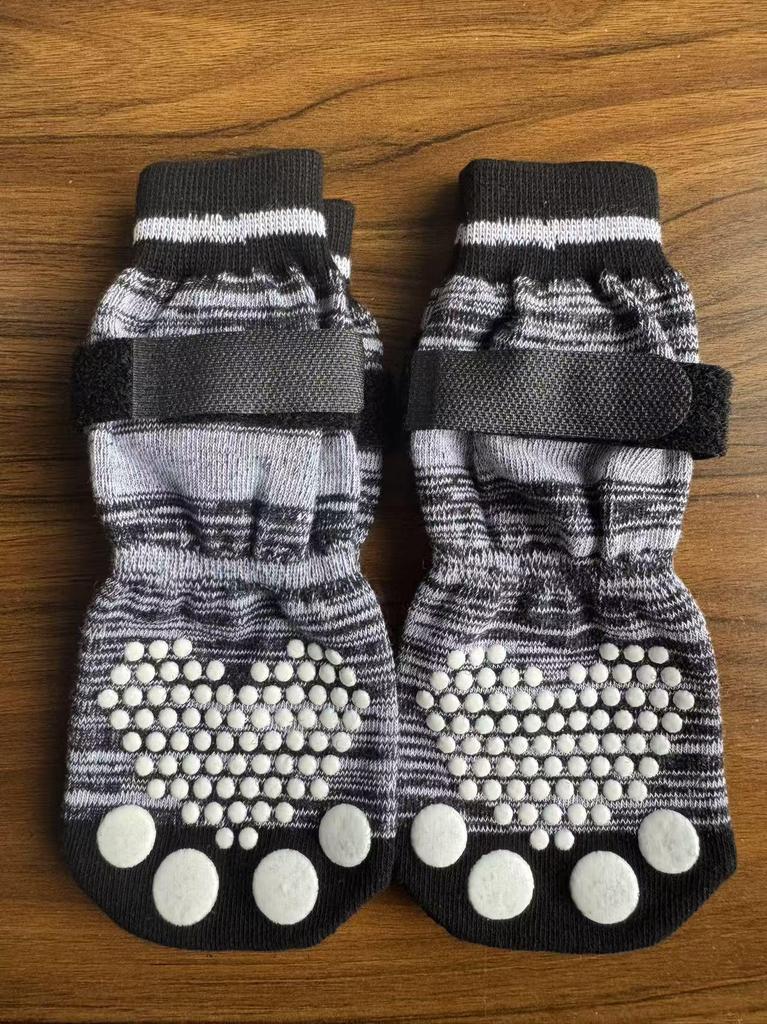 Non-Slip Anti-Scratch Pet Socks for Medium & Large Dogs