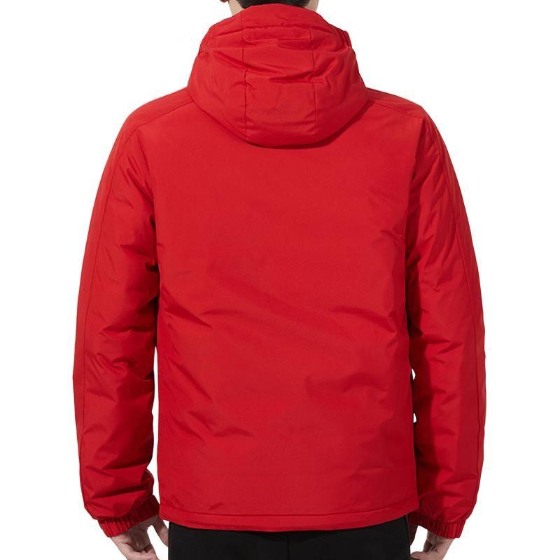 adidas Down Jackets Men's Red Hooded Moderate Other H23082