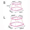 Double Layer Embroidery Frame Stitch Holder Cross Stitch Rack Embroidery Stand Hoop  Household