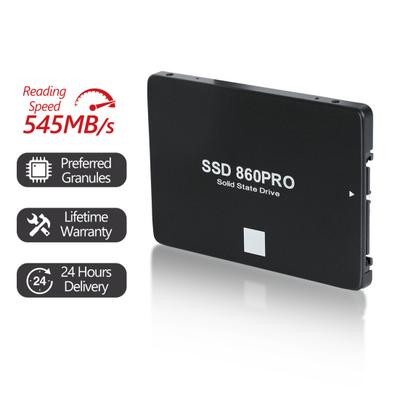 860 PRO SATA 3 2,5-calowy SSD 64/128/256 GB Prędkość do 545 MB/s Odczyt 530 MB/s Zapis PC Komputer Stacjonarny Laptop Wewnętrzny Dysk SSD Wymiana