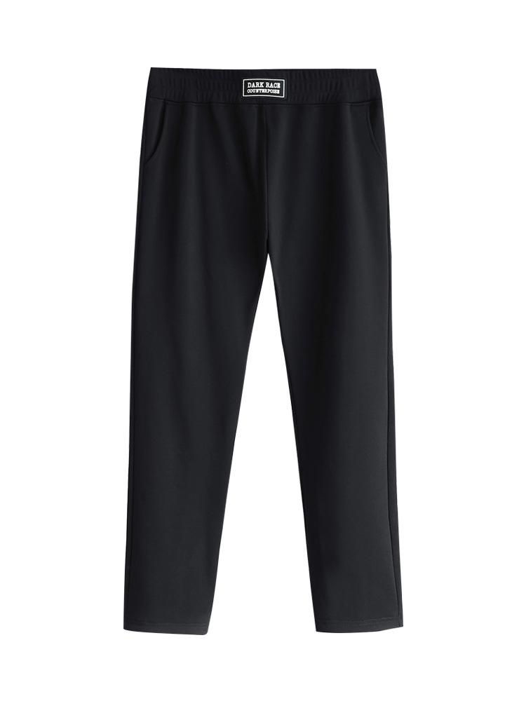 Plus Size Women's Winter Velvet Slimming Casual Pants