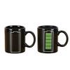 12 Färgskiftande Mugg Batterilampa Kaffekopp Kreativ Morgon Keramisk Kopp