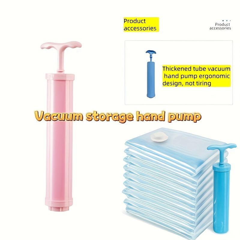 1 stuks Handmatige Vacuüm Compressiepomp - Kleding Opbergpomp, voor Reizen en Opslag - Geen Elektriciteit Nodig Om Ruimte te Besparen