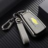Alloy LeatherCar Key Case Cover for Chevrolet Onix Equino Orlando Cruze Spark Sonic Camaro Volt Bolt Trax Malibu Blazer Traverse