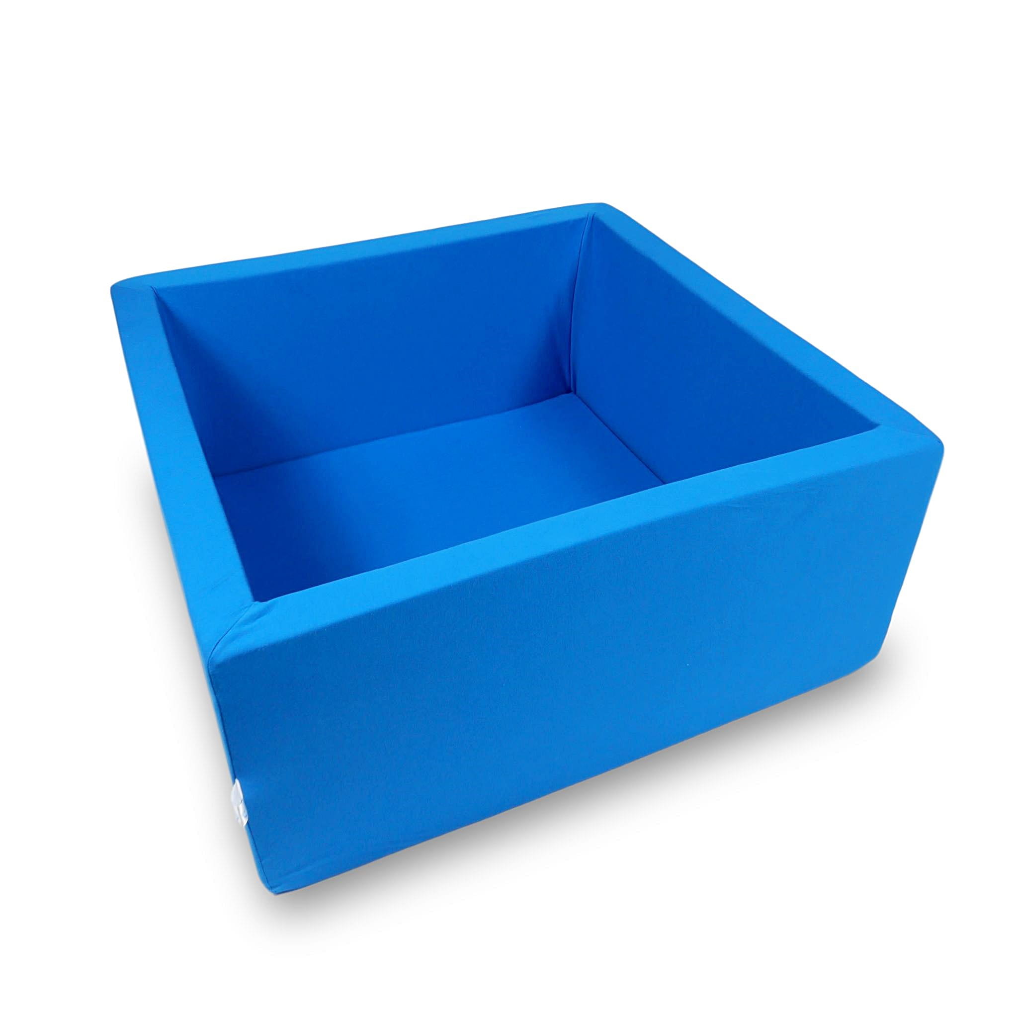 Suchý bazén 90x90x40cm Modrý Bez loptičiek 90x90x40