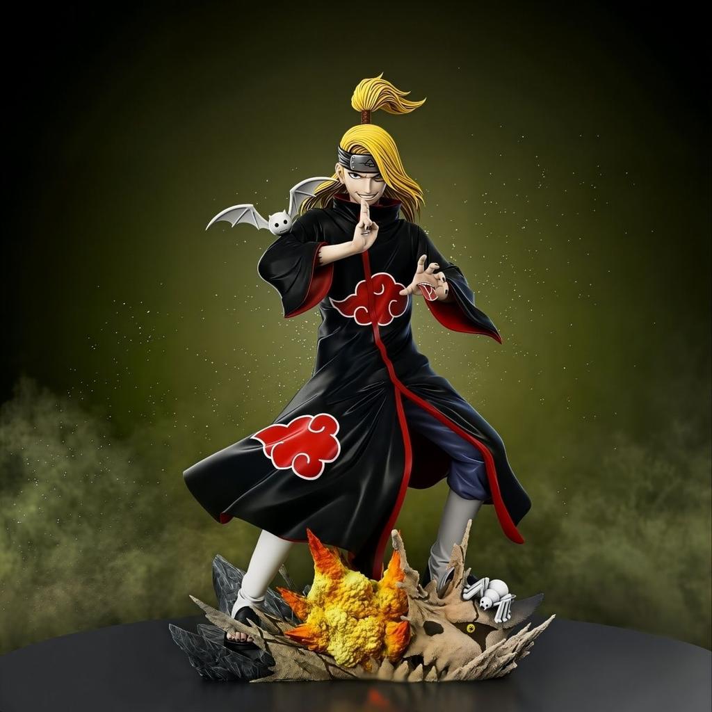 Figurine Naruto aka Deidara Uchiha Pain Whirlpool de 35cm Pot fi mișcate Poziție de luptă PVC Jucării de colecție Cadou O piesă obligatorie pentru fanii Anime
