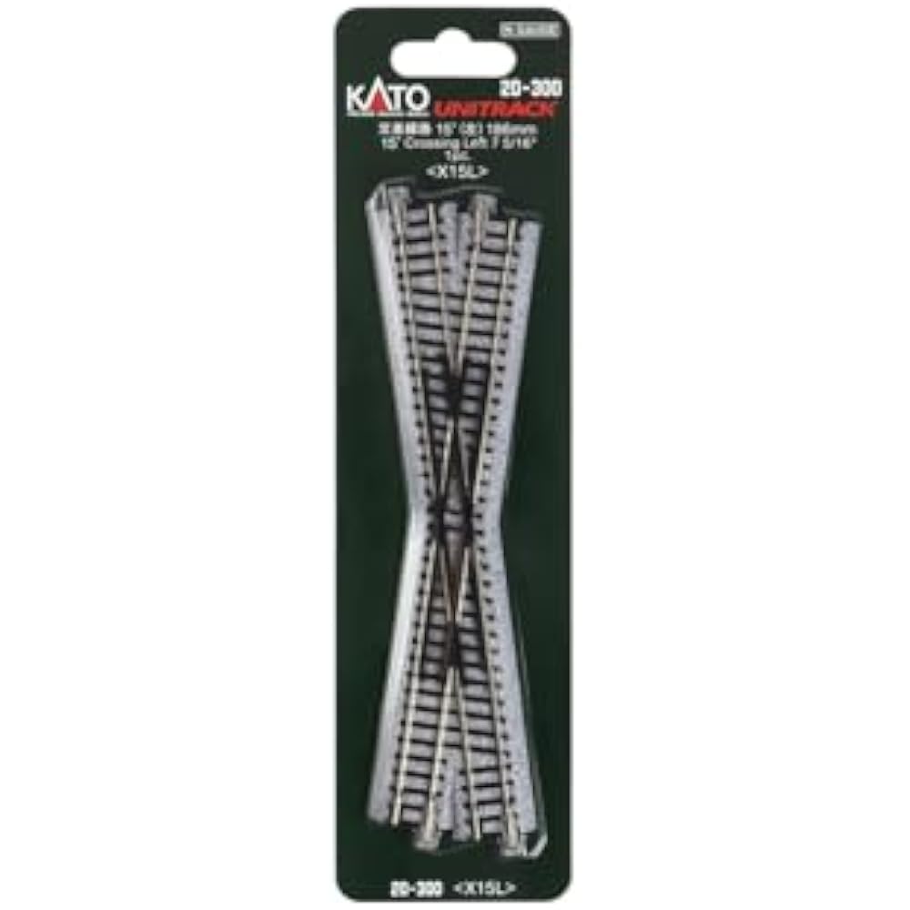 KATO N gauge crossing line 15° left 20-300 model train supplies