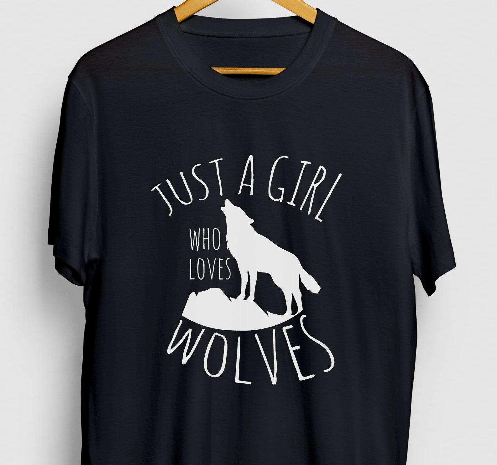 Funny Wolves Graphic Tee: Wolf Lover Unisex Shirt 4XL