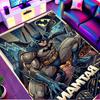 Batman Print Rug, Washable Floor Carpet, For Entryway Dorm Laundry Room Office Study, Home Decor Birthday Christmas Gift
