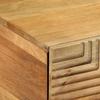 Coffee Table Brown 80 x 50 x 40 cm Solid Mango Wood