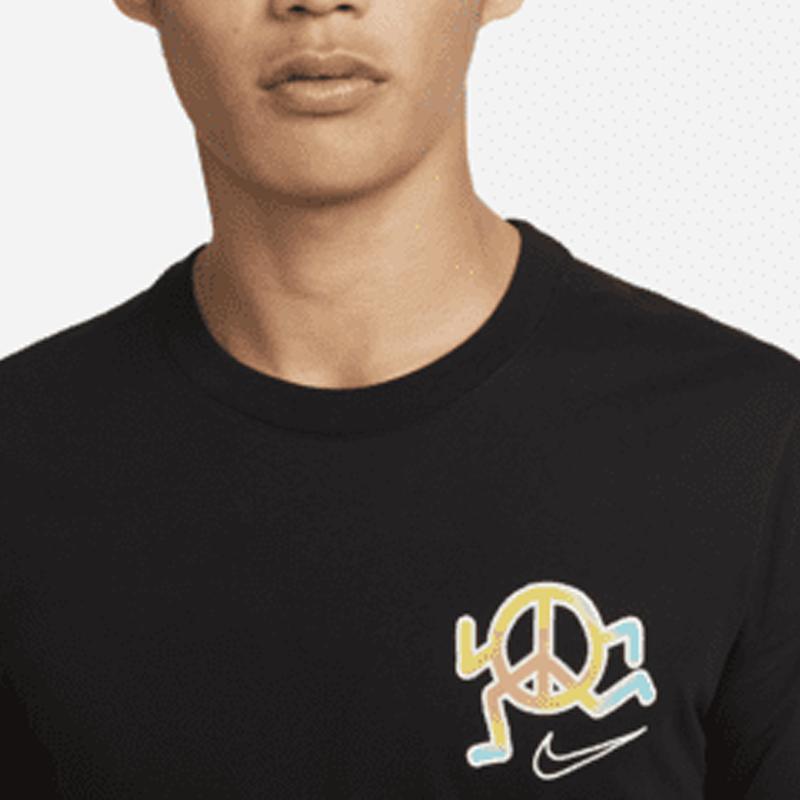 New Nike T Shirts Men Black DQ1079-010