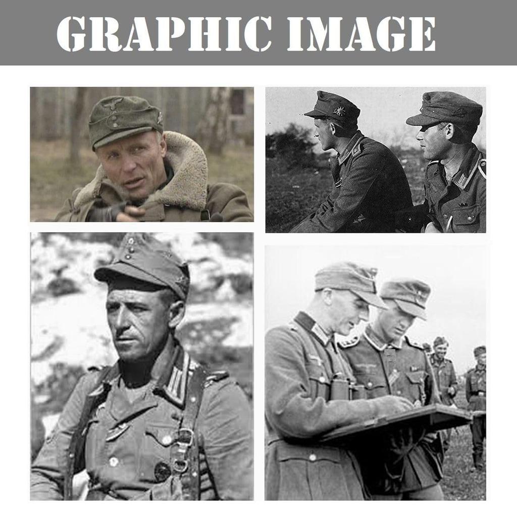 Standardkappe der Bundeswehr, Militärkappe, Replik, Kappe, Airsoft Ausrüstung, Deutscher Soldat, Größe L