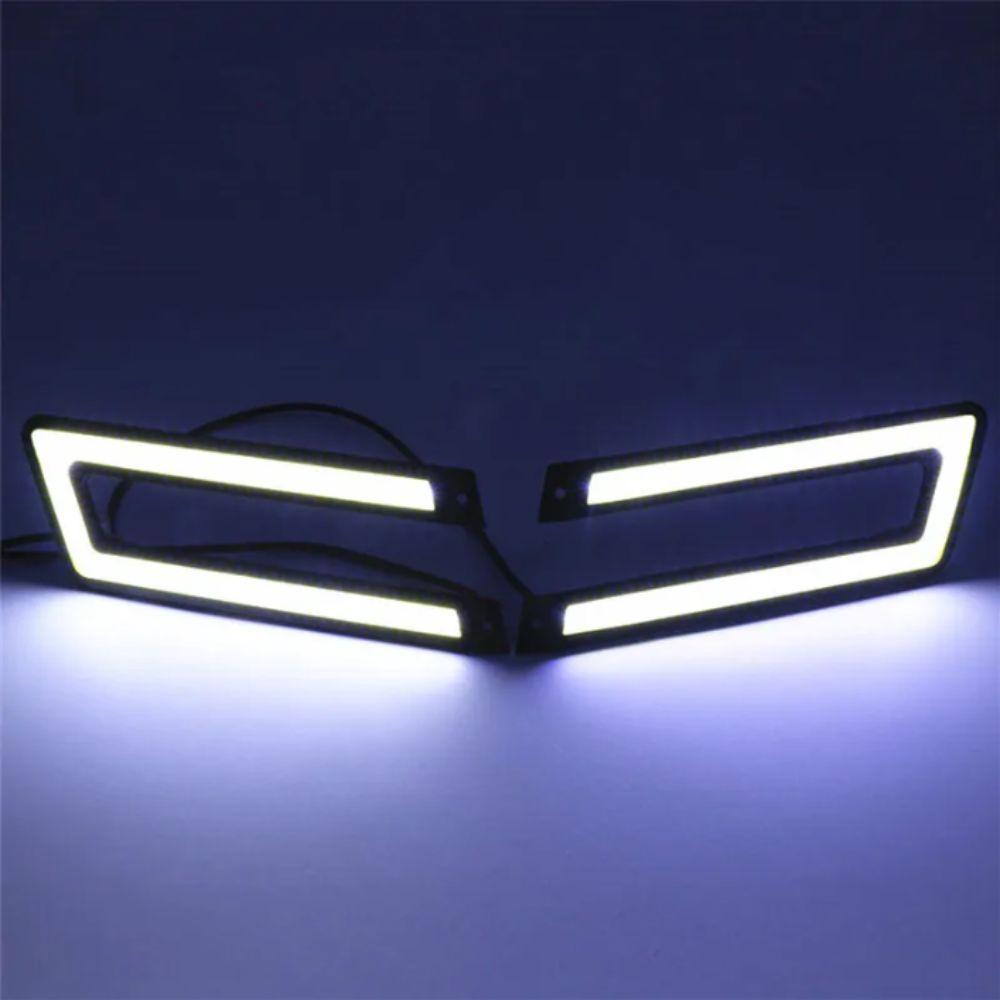 Bright LED DRL Daytime Light U Shape Design COB LED Light Running Light  Automotive Application