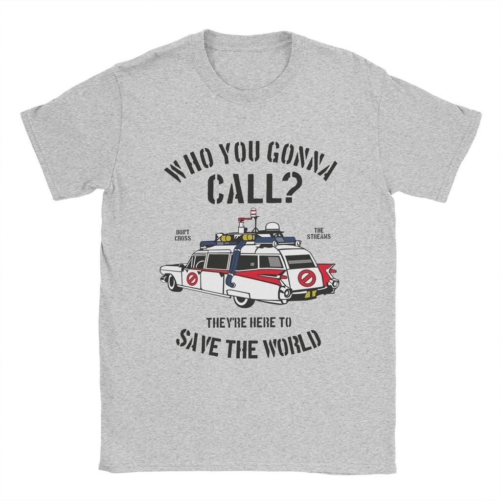 Ghostbuster Film T-Shirts Herren Baumwolle Fantastische T-Shirts Rundhals T-Shirt Kurzarm Tops Geschenk