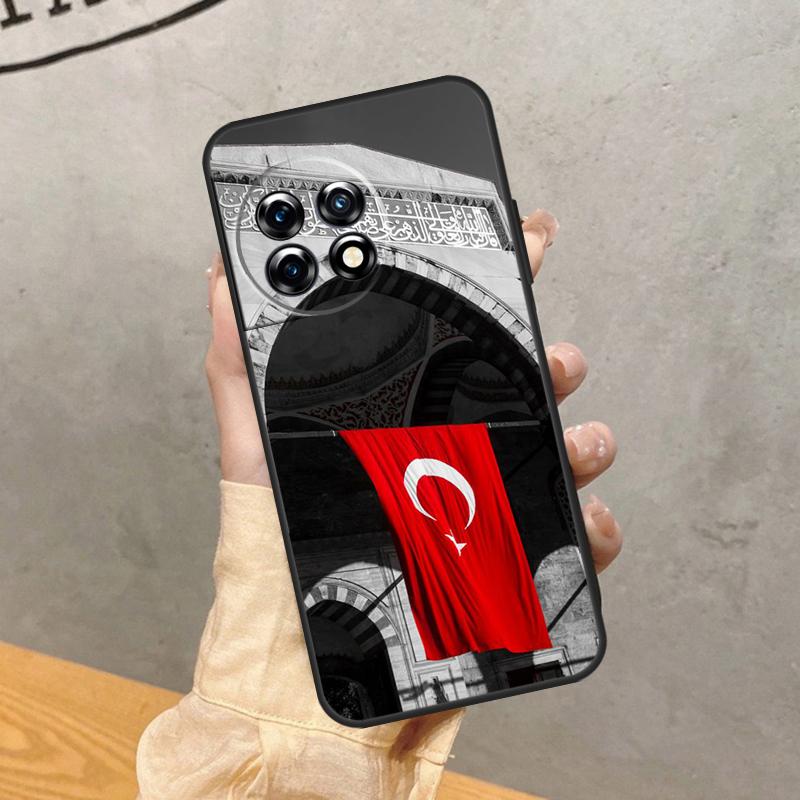 Turkey Turkish Flag Case For OnePlus Nord 5 CE 2 3 4 Lite N20 N30 OnePlus 15 13 12 11 13T 10T 12R 13R 15R Cover
