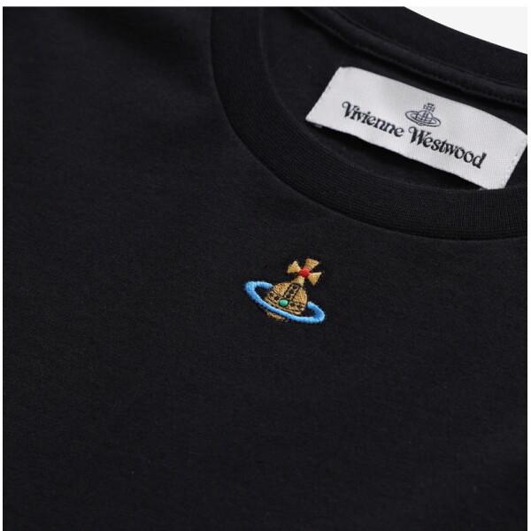 Vivienne WeSTwood Orb Logo Women S ShorT Sleeve T ShirT J001m N401