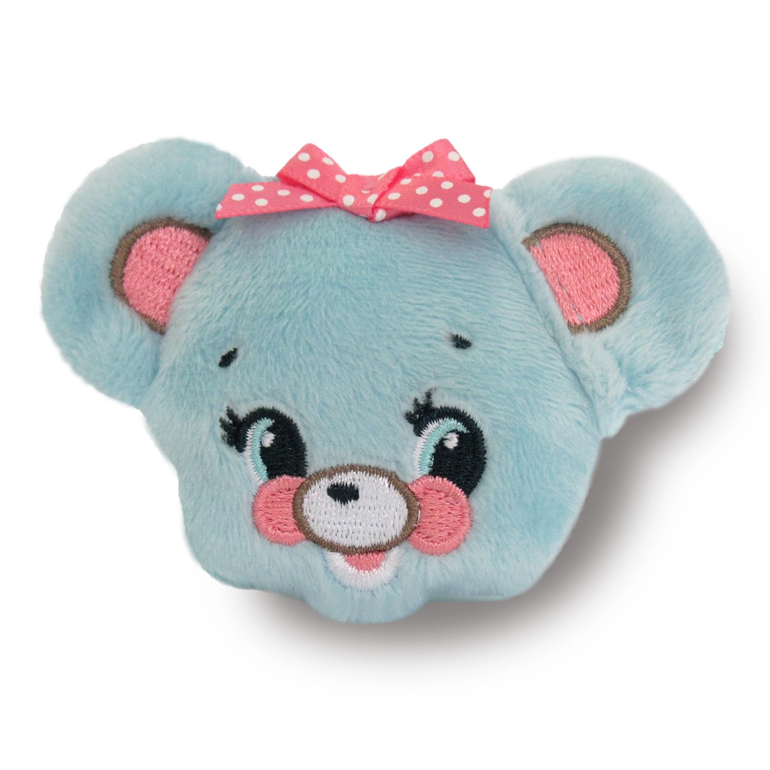 Плюшевая значок-брелок Shinada Global SWIMMER Face, Hugly, 5x2x5см, Плюшевый значок, Животное, Мечтательный, SWBA-0100HU
