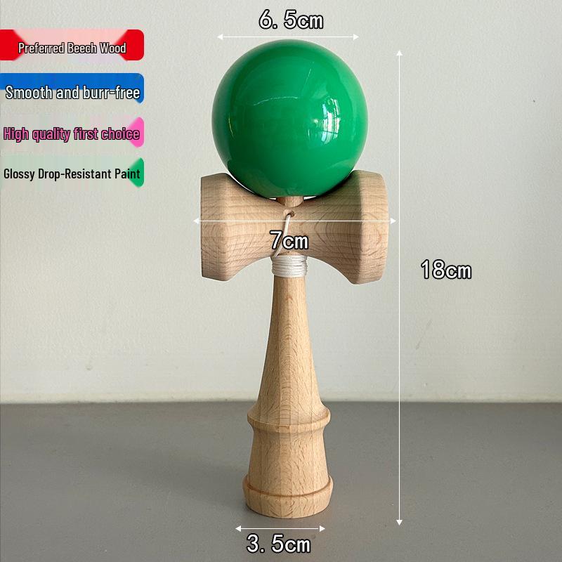 

Японська дерев яна іграшка кендама: Покращуйте координацію рук і очей та навички для дитячої освітньої гри «Зроби сам»