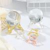 Metal Butterfly Display Base Holder Stand for Crystal Ball Sphere Globe Support Home Decoration Ornaments Craft Metal Gift