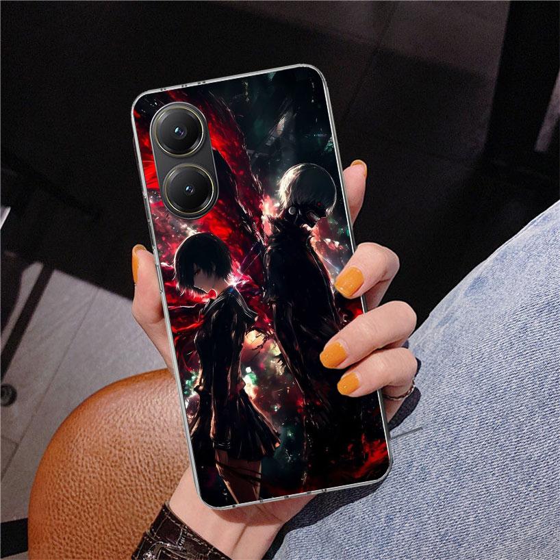 G-Ghoul Tokyo Touka Kirishima Phone Case For Xiaomi Poco X7 X6 X5 Pro F7 Ultra Redmi 15C 15 13C 13 12C 12 10 10A 10C 9 9A 9C 9T