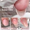 Shallow Fit Silicone Nail Mold Anti Overflow Nail Extension Template New Base Film Mold  Nail Salon