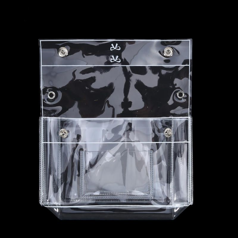 Clear Pencil Case Large Capacity Students Exam Stationery Bag Portable Waterproof Pen Pouch Organizer Storage Box прозрачный