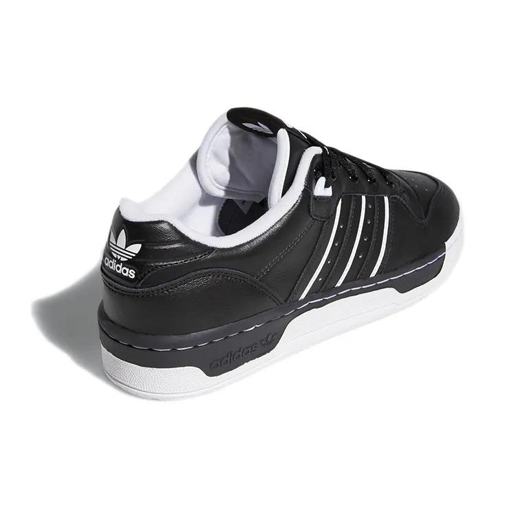 Adidas Rivalry Low 'Black White' (Unisex) Core Black / Core Black / Cloud White Skate Shoes EE4655