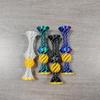 Elastisches Knallendes Durchsteck-Pyramiden-Spiralspielzeug zum Stressabbau und zur Konzentration Büro Klassenzimmer Belohnungen Geschenke