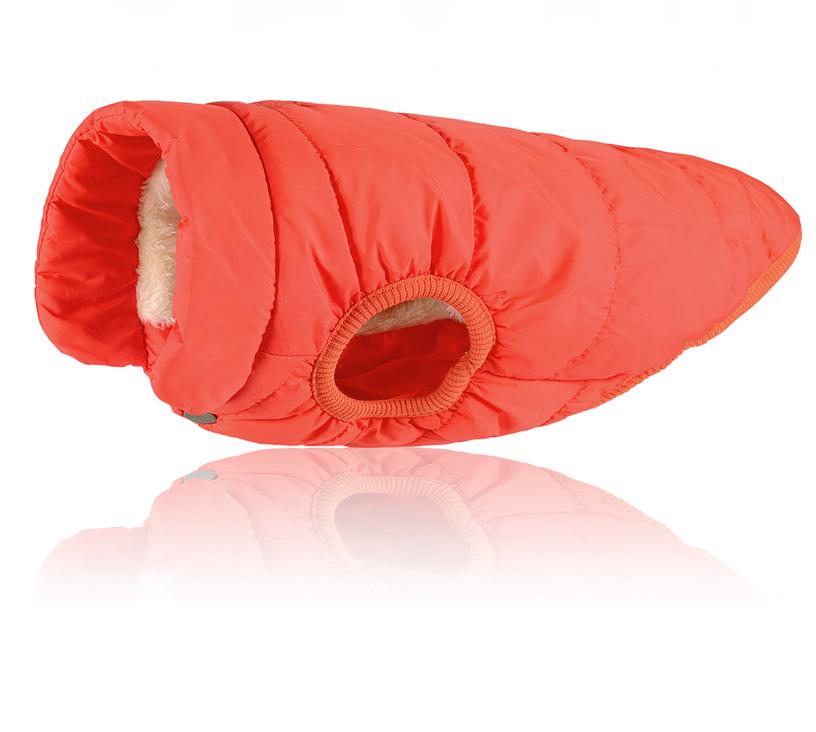Thickened Cotton Snap Button Jacket for Dogs - Autumn/Winter Pet Apparel